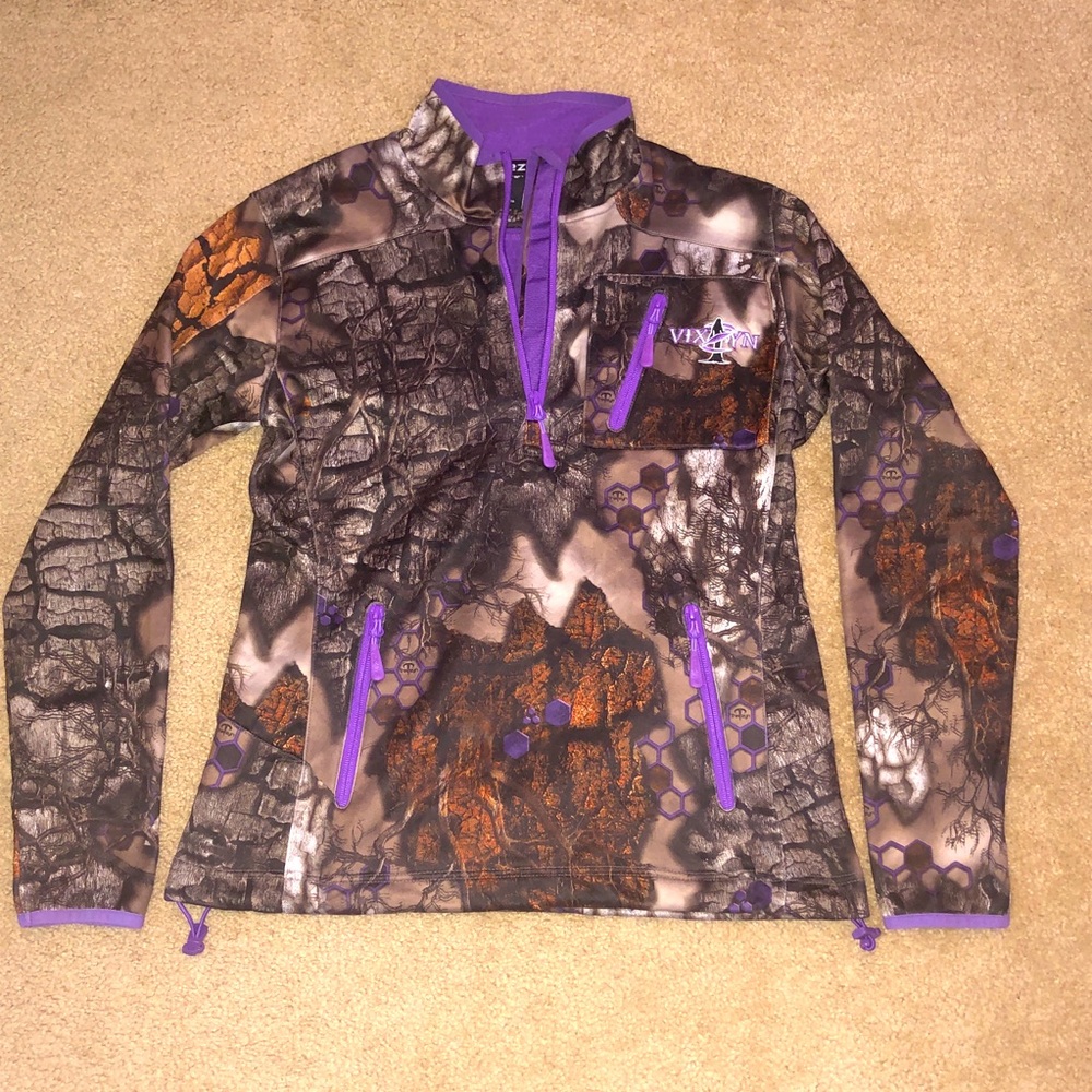Treezyn Late Seezyn Women’s 1/4 Zip Pullover -sz small